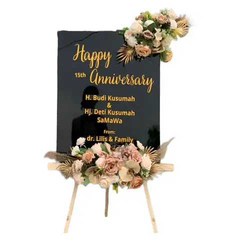 Papan Bunga Akrilik Pelangiran