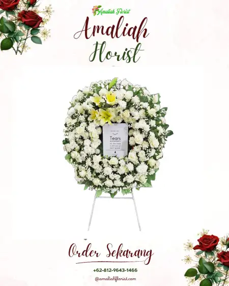 Krans Bunga Duka Pelangiran